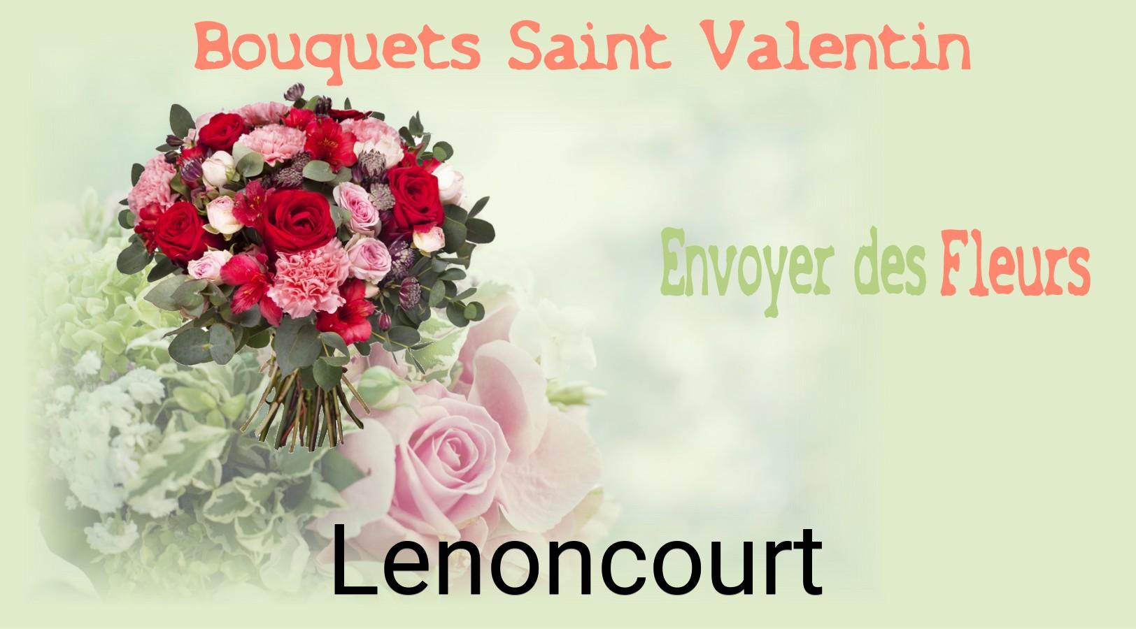 Roses de Saint-Valentin livrées à Lenoncourt